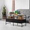 Farmhouse Style TV Cabinet Dresser with Outlet for Bedroom Living Room for 32/40/48/50 Inch TV